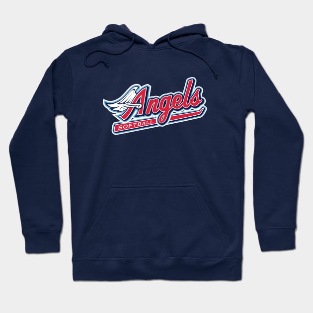 Angels Softball team script Hoodie by SHAngelsShop